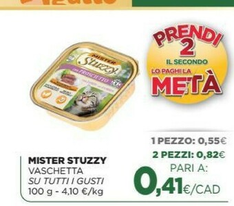 Mister Stuzzy Vaschetta