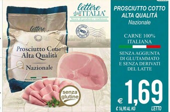 MD Discount Prosciutto Cotto Alta Qualita Nazionale offerta