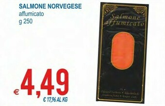 MD Discount Salmone Norvegese Affumicato offerta
