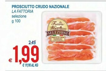 MD Discount La Fattoria Prosciutto crudo offerta