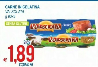 MD Discount Valsolata - Carne In Gelatina 270 G(ml) offerta