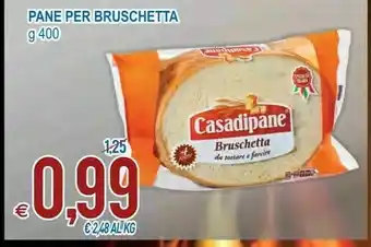 MD Discount Casadipane Bruschetta Da Tostare E Farcire 400 G(ml) offerta