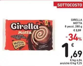 Conad Motta Girella 8 pezzo 280 g offerta