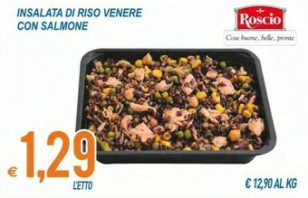 MD Discount Roscio Insalata Di Riso Venere Con Salmone offerta