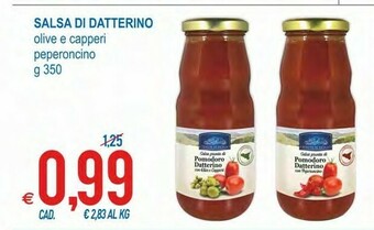 MD Discount Salsa Di Datterino Olive E Capperi Peperoncino offerta