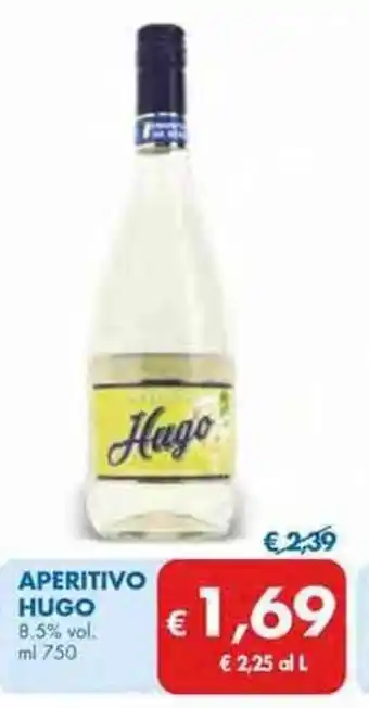 MD Discount Hugo Aperitivo ml 750 offerta
