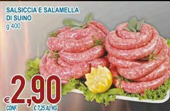 MD Discount Salsiccia E Salamella Di Suino offerta