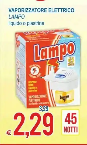 MD Discount Lampo Vaporizzatore Elettrico Liquido/ Piastrine offerta
