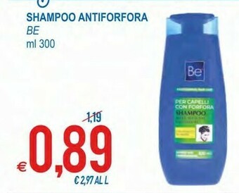 MD Discount Be Shampoo Antiforfora Ml 300 offerta