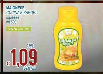 MD Discount Cucina e Sapori Maionese Squeeze 500 G(ml) offerta
