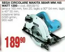 Sega circolare