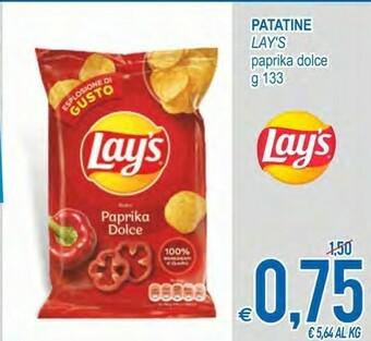 MD Discount Lay's Patatine Paprika Dolce offerta