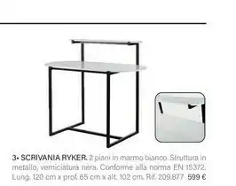 Maisons du Monde Ryker Scrivania offerta