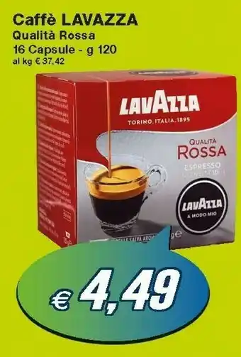 Prix Quality Lavazza Caffe Qualita Rossa offerta