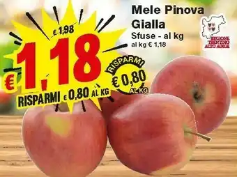 Prix Quality Mela Pinova Gialla offerta