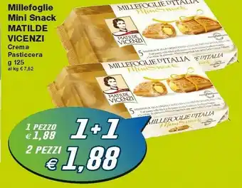 Prix Quality Matilde Vicenzi Millefoglie Mini Snack offerta