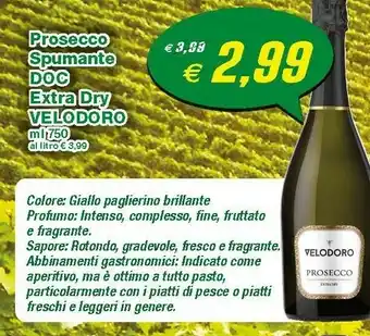 Velodoro Prosecco Spumante Doc