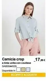 Camicia Crop