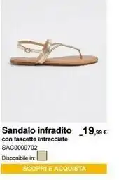 Sandalo Infradito