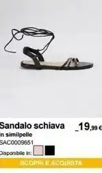 Terranova Sandalo Schiava offerta