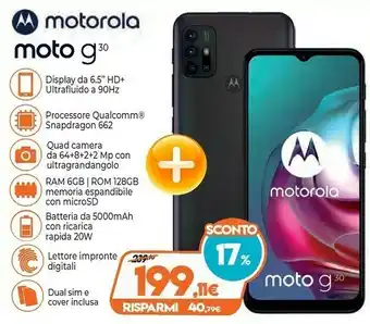 Expert Motorola Moto G30 offerta