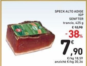 Conad Speck Alto Adige IGP Senfter trancio, 425 g offerta