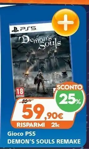Expert Sony Giochi PS5 Demon's Souls Remake offerta