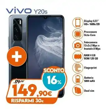 Expert Vivo Y20s offerta