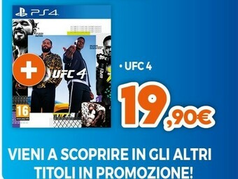 Expert Sony UFC 4 Basic PlayStation 4 offerta