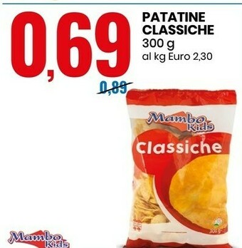 Eurospin Mambo Kids - Classiche 300 G offerta