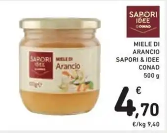 Conad Sapori & Idee Conad Miele di Arancio 500 g offerta