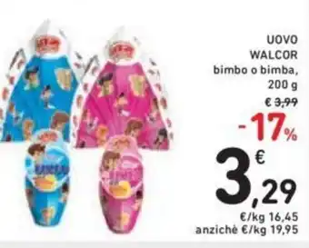 Conad Walcor Uovo bimbo e bimba 200 g offerta