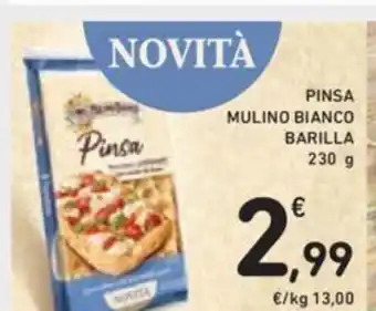 Conad Barilla Pinsa Mulino Bianco 230 g offerta
