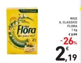 Conad Flora Riso il Classico 1 kg offerta