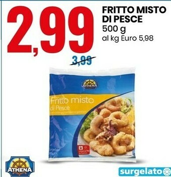 Eurospin Athena Fritto Misto Di Pesce offerta