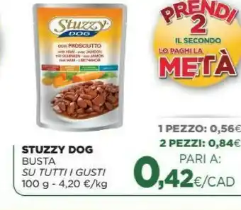 L´Isola dei Tesori Stuzzy Dog Busta Su Tutti I Gusti offerta