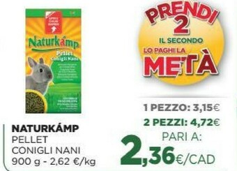 Naturkamp Pellet Conigli Nani