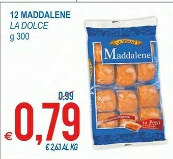 MD Discount La Dolce - Maddalene 300 g(ml) offerta
