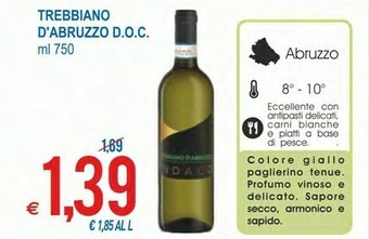 MD Discount Trebbiano D'abruzzo Doc offerta