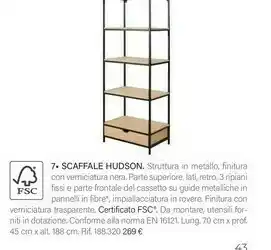 Hudson Scaffale