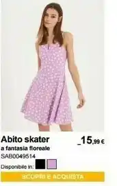 Terranova Abito Skater offerta