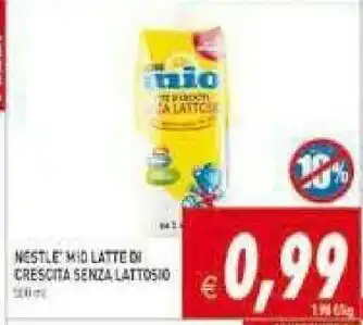 Nestlè Mio Latte Di Crescita Senza Lattosio