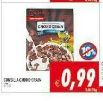 Supermercati Agorà Consilia Chokograin Al Cacao Petali Di Frumento 375 G(ml) offerta