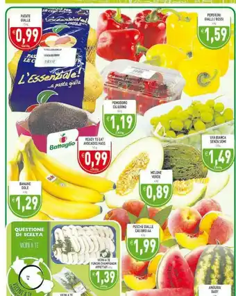 Supermercati Agorà Banane Dolce offerta