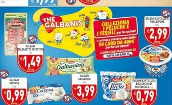 Supermercati Agorà Galbani Santa Lucia Mozzarella offerta