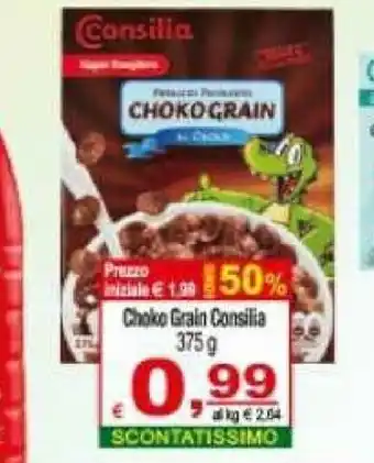 CTS Supermercati Consilia Chokograin Al Cacao Petali Di Frumento 375 G(ml) offerta