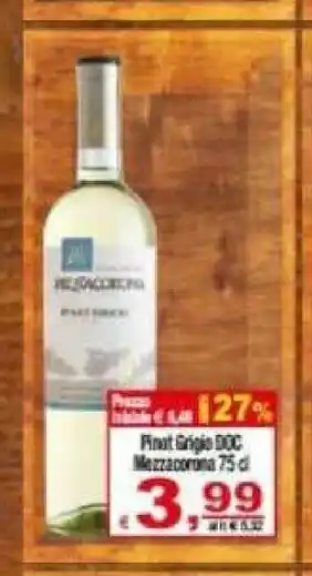 Mezzacorona Pinot Grigio Doc 750ml