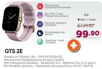 Expert Amazfit GTS 2e 4,19 Cm (1.65") AMOLED Rosa offerta