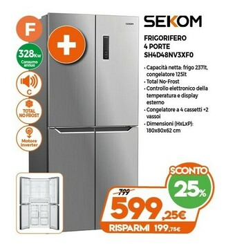 Expert Sekom SH4D48NV3XFO offerta