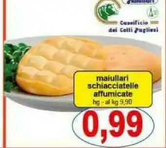 Caseificio Dei Colli Pugliesi Maiullari Schiacciatelle Affumicate